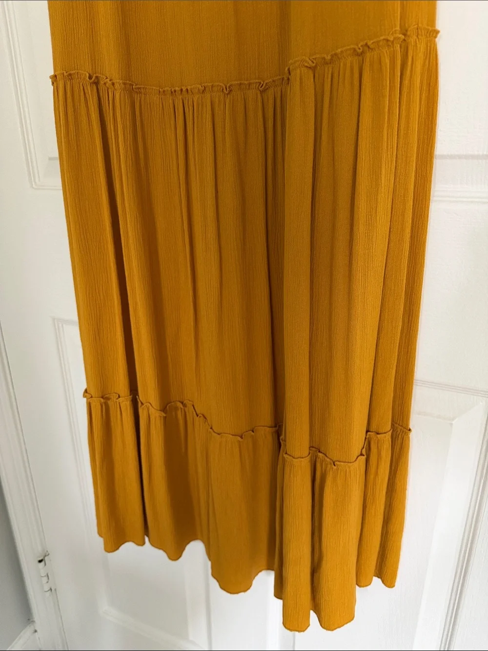 Zara Mustard Maxi Skirt - Picture 4 of 4